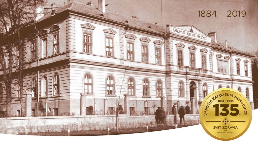 Prvá budova nemocnice v Rimavskej Sobote, dnešný interný pavilón