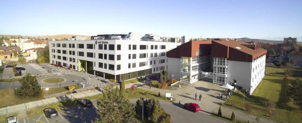 Vizualizácia novej nemocnice Rimavská Sobota