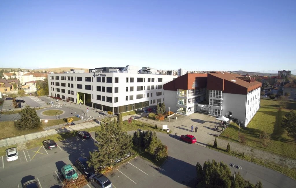 Vizualizácia novej nemocnice Rimavská Sobota