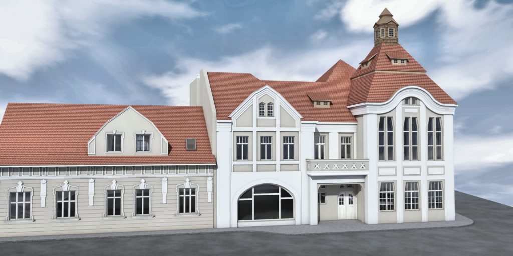 Vizualizácia obnovy historickej radnice vo Fiľakove