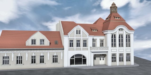 Vizualizácia obnovy historickej radnice vo Fiľakove