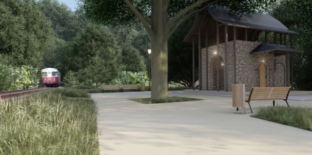 Coburgovský park - vizualizácia