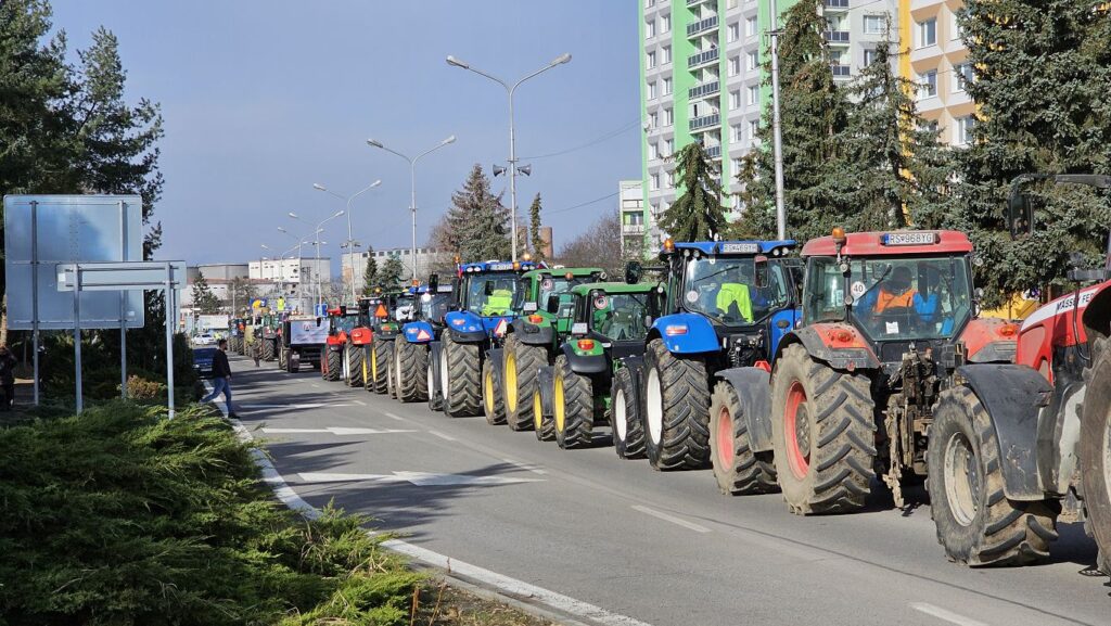 Protest farmárov