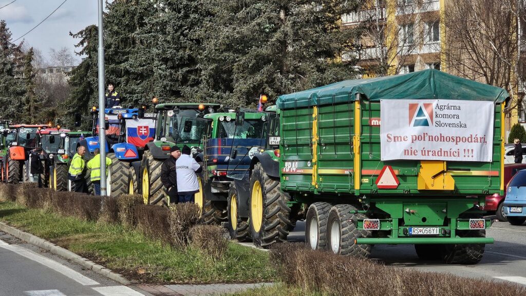 Protest farmárov