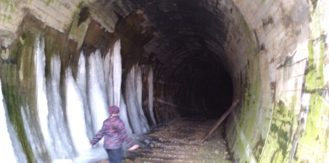 Tunel Ožďany v roku 2011, pred rekonštrukciou