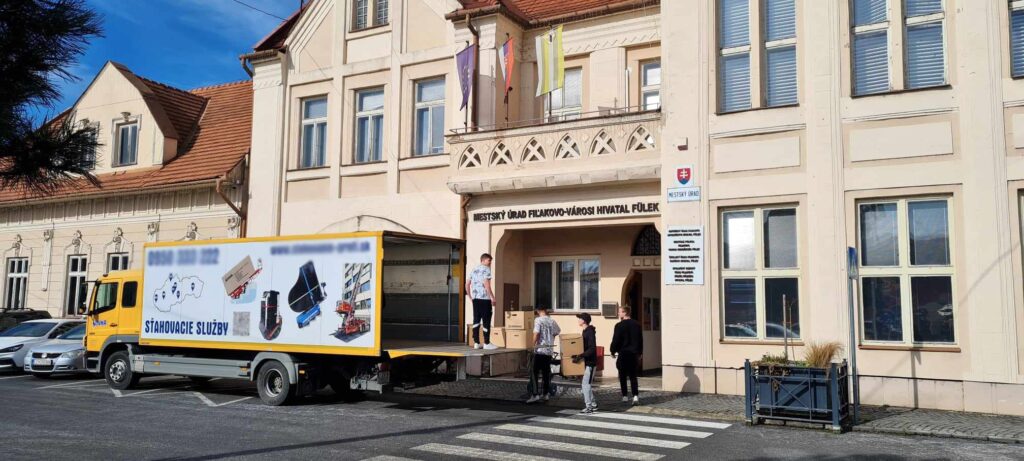 Mestský úrad vo Fiľakove - sťahovanie