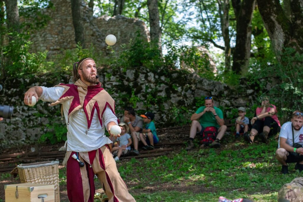 Muránske hradné hry. Foto: OOCR Gemer