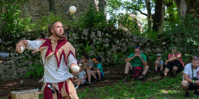 Muránske hradné hry. Foto: OOCR Gemer