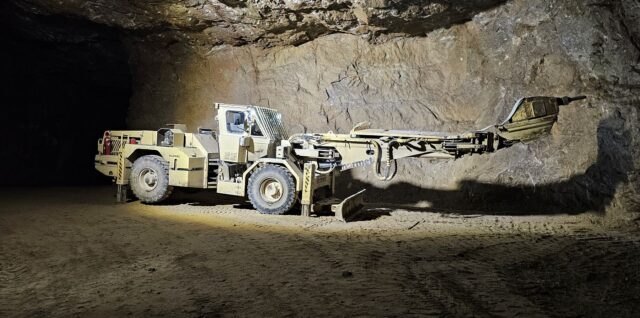 Banská technika v bani v Jelšave