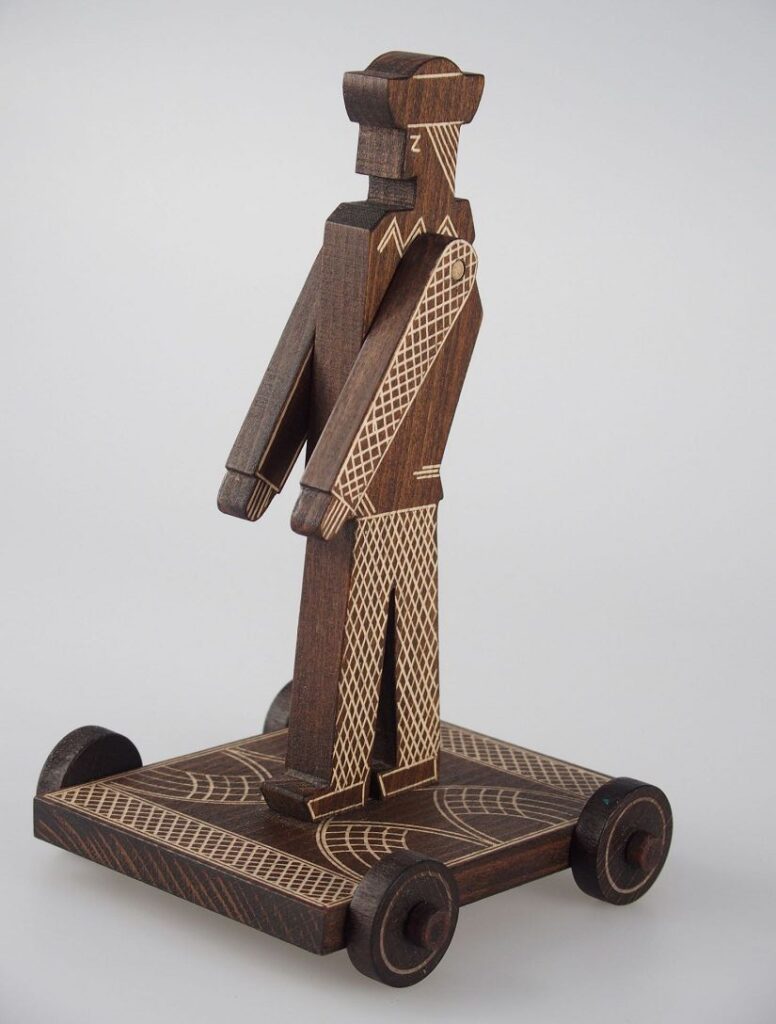 Kyjatické hračky - drevený šuhaj. Foto: GMM R. Sobota