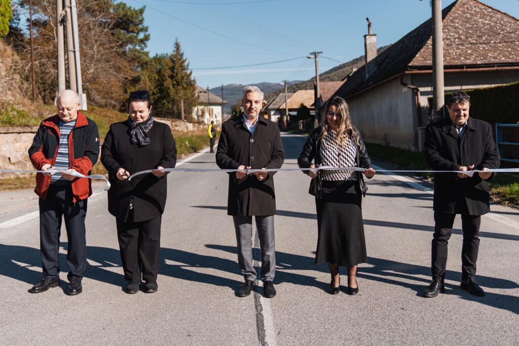 Otvorenie zrekonštruovanej cesty Gemerská Poloma - Levoča