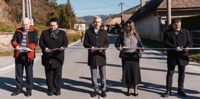 Otvorenie zrekonštruovanej cesty Gemerská Poloma - Levoča