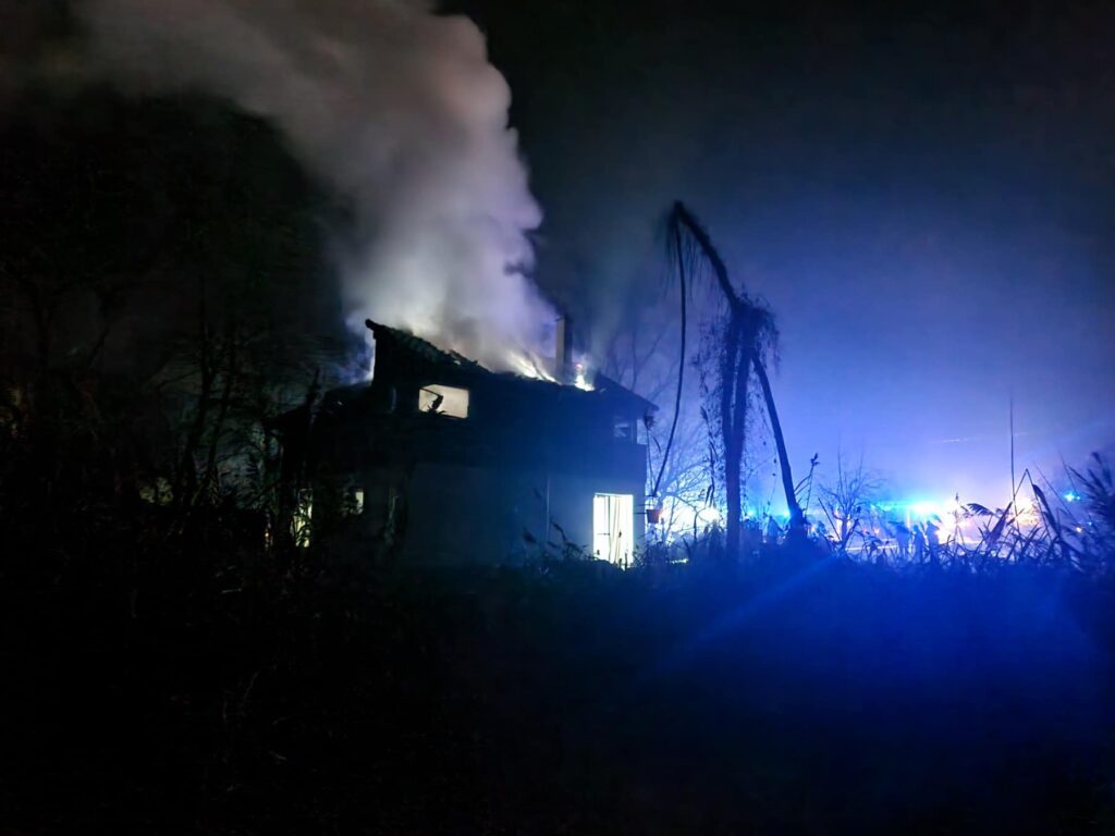 Pustovňa po požiari