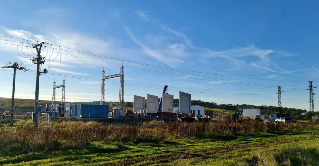 Výstavba trafostanice napájajúcej priemyselný park