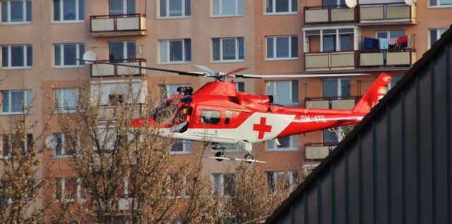 Záchranársky vrtuľník, helikoptéra