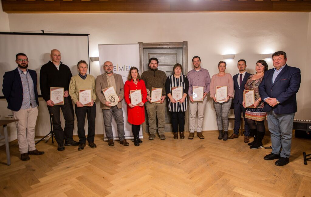 Regionálny produkt Gemer-Malohont - odovzdávanie certifikátov