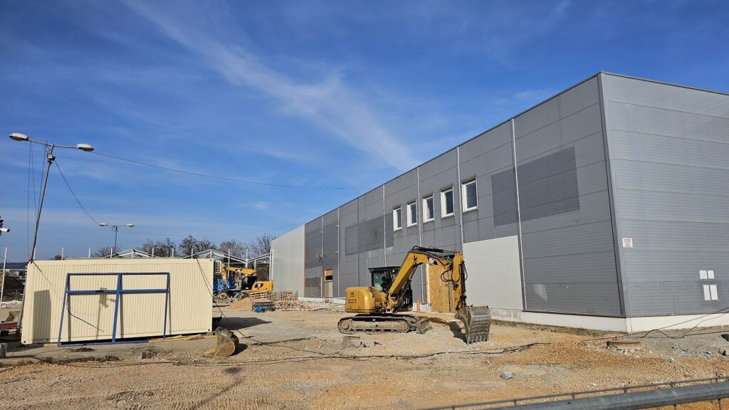 Práce pri bývalej Hypernove