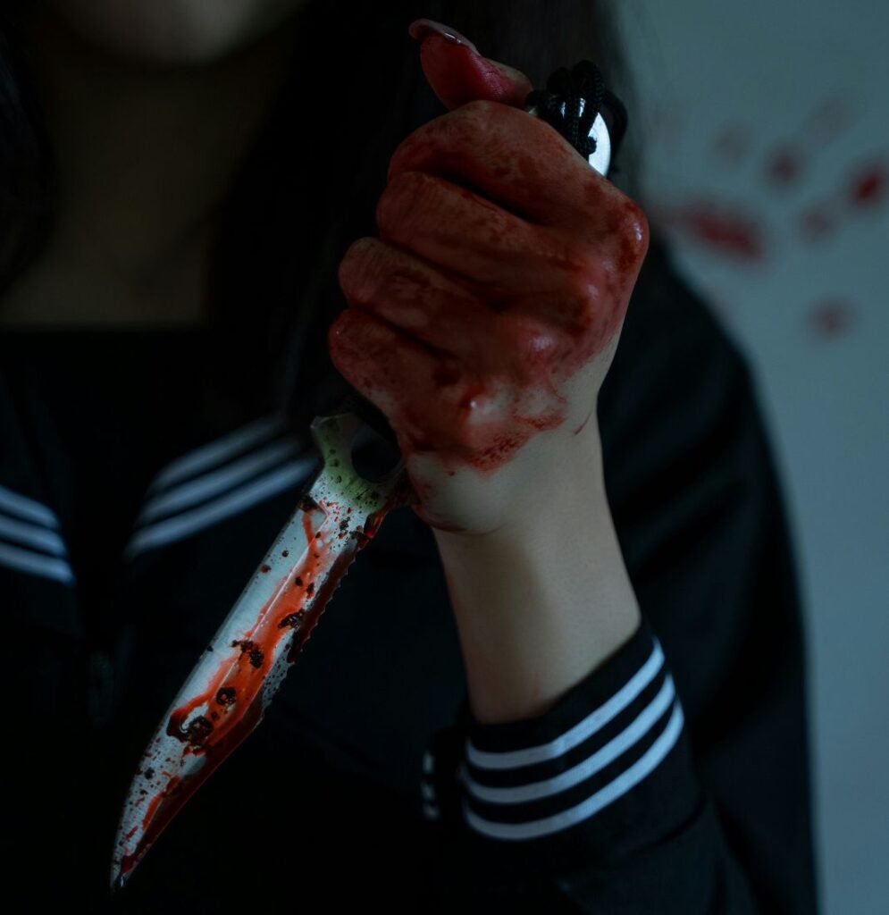 Polícia, útok nožom, vražda