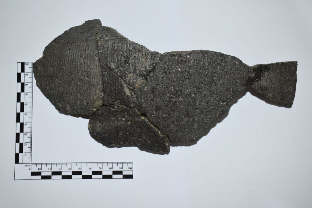 Laténska grafitová keramika