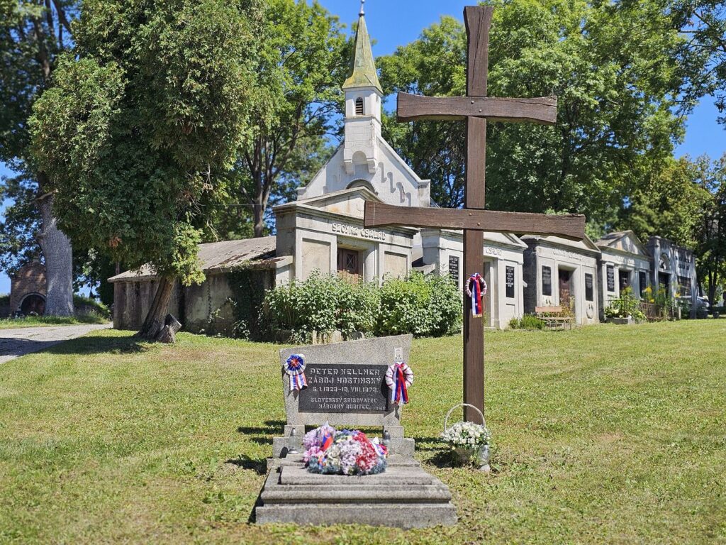 Hrob Petra Kellnera Záboja Hostinského v Rimavskej Sobote
