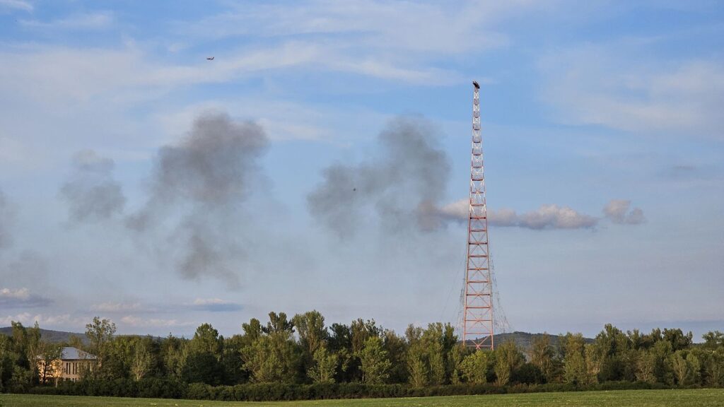 Posledný stožiar Vysielača Rimavská Sobota