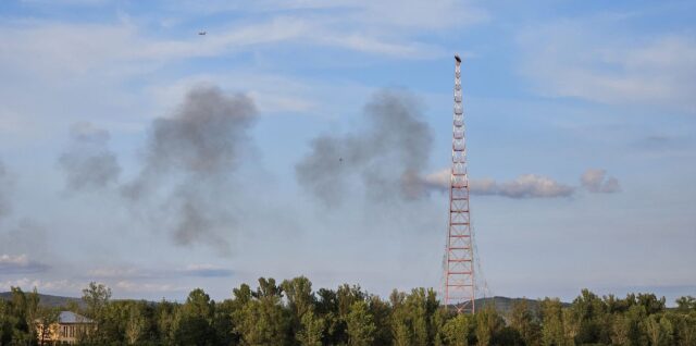 Posledný stožiar Vysielača Rimavská Sobota