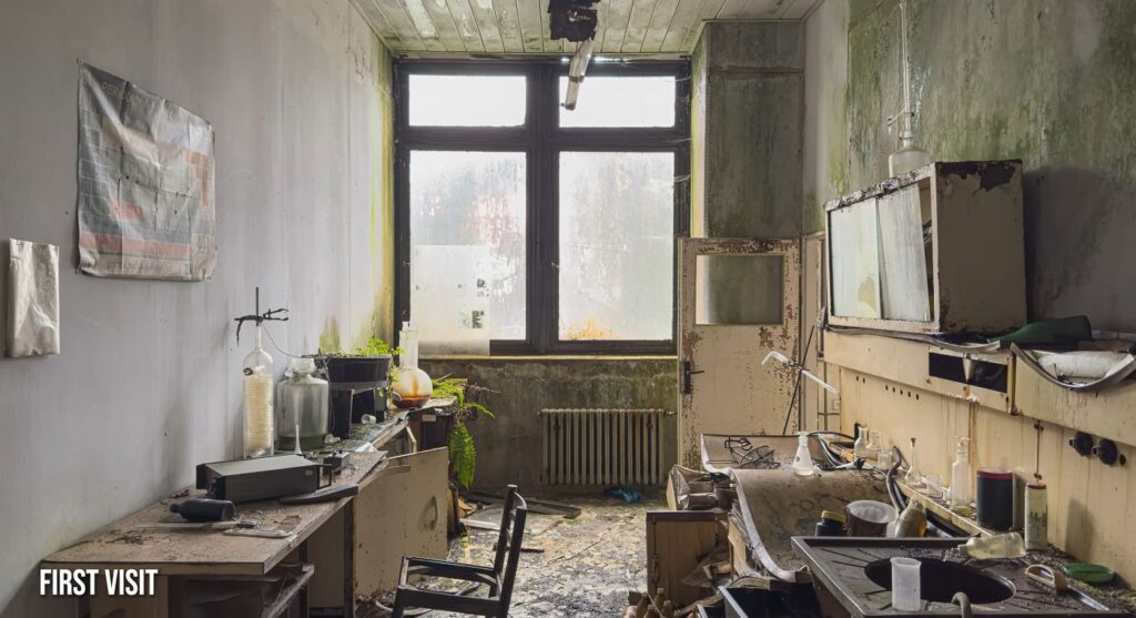 Jedna z miestností chemických laboratórií SLZ