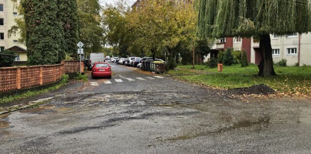 Rozkopávka Česká ulica