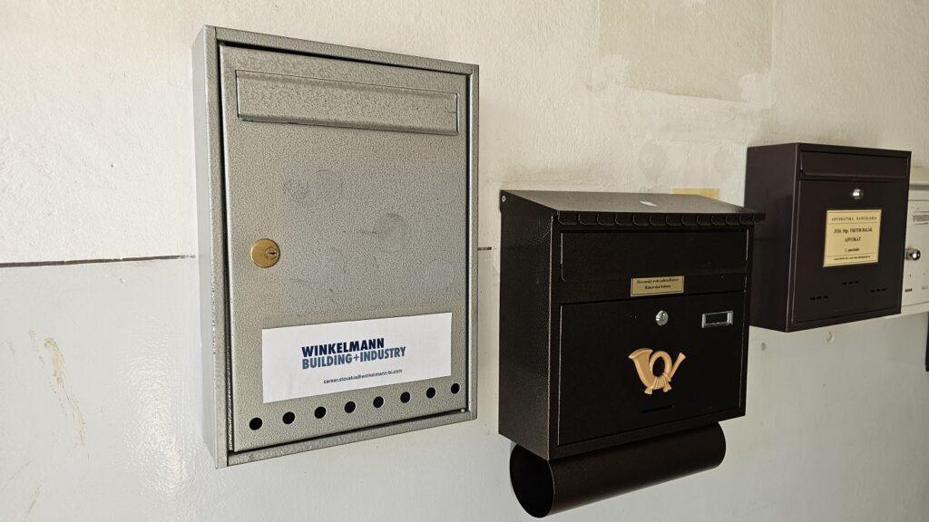 Schránka firmy Winkelmann