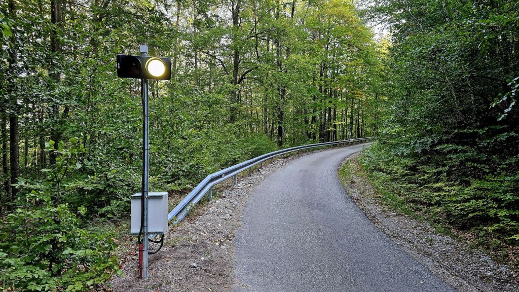 Semafory na ceste Muráň - Veľká lúka