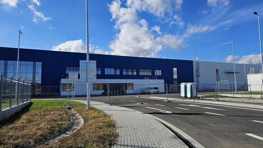 Vjazd do areálu Winkelmann