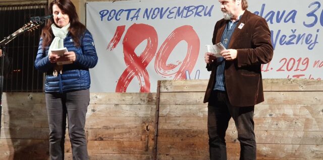 Deň boja za slobodu a demokraciu, Henrieta Hrinková, Marian Lacko