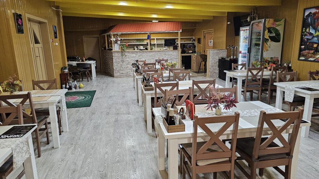 Reštaurácia Thien Ha Quán II - interiér (bývalý Cieľ)