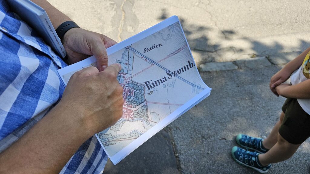 Stará mapa Rimavskej Soboty