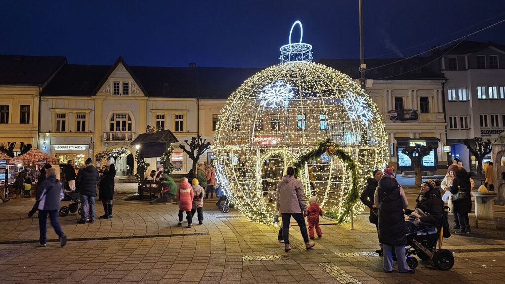 Ľadové mestečko Brezno