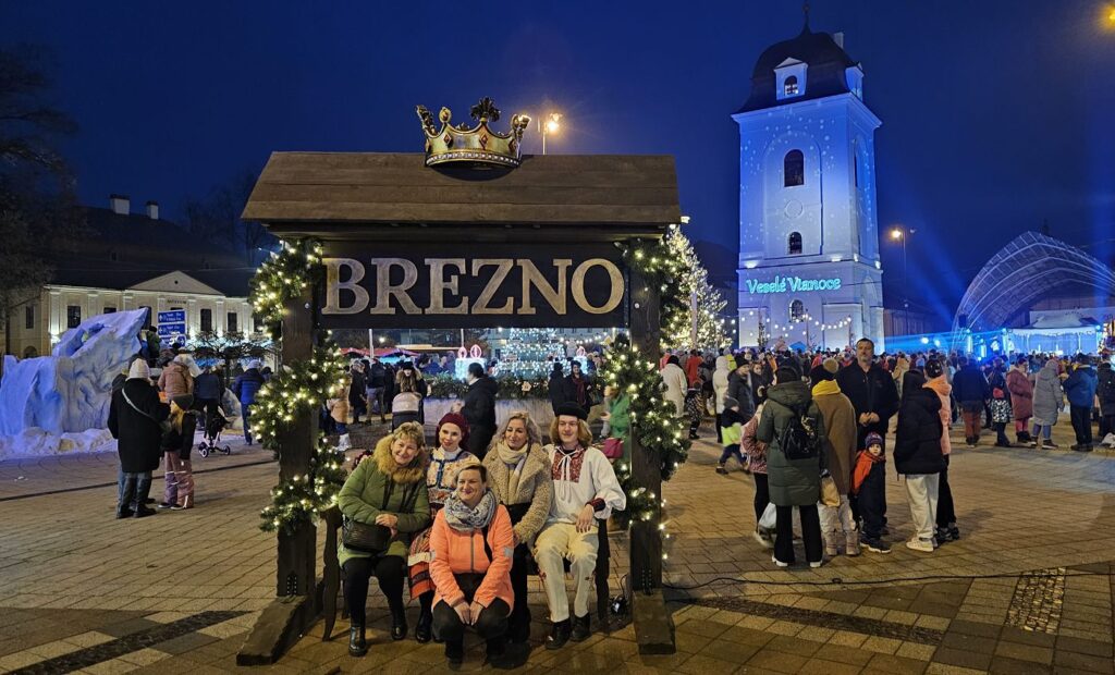 Ľadové mestečko Brezno, fotopoint