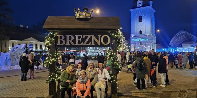 Ľadové mestečko Brezno, fotopoint