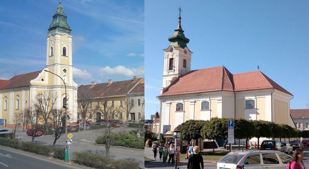 Lučenec a Rimavská Sobota, kostoly
