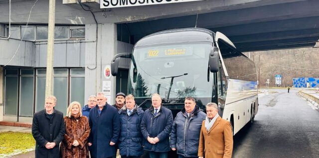 Autobusová linka Lučenec - Budapešť - oficiálne spustenie
