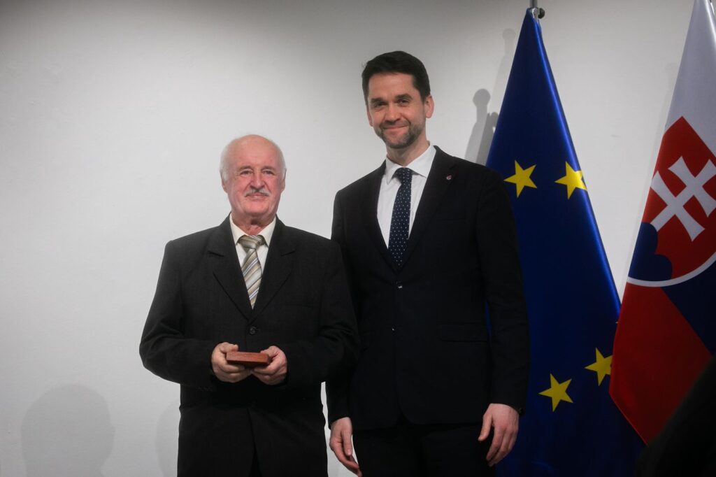 Ľudovít (Lajos) Gaál a Ondrej Lunter