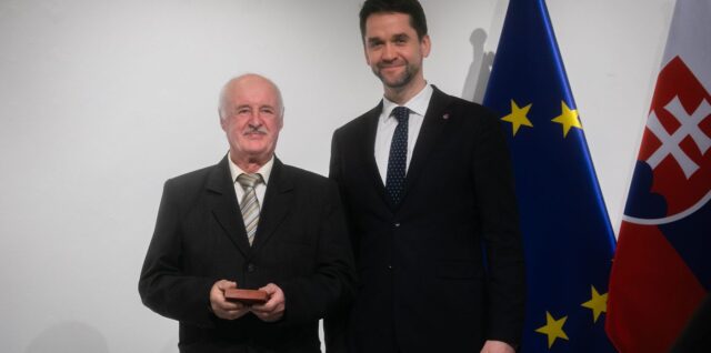 Ľudovít (Lajos) Gaál a Ondrej Lunter