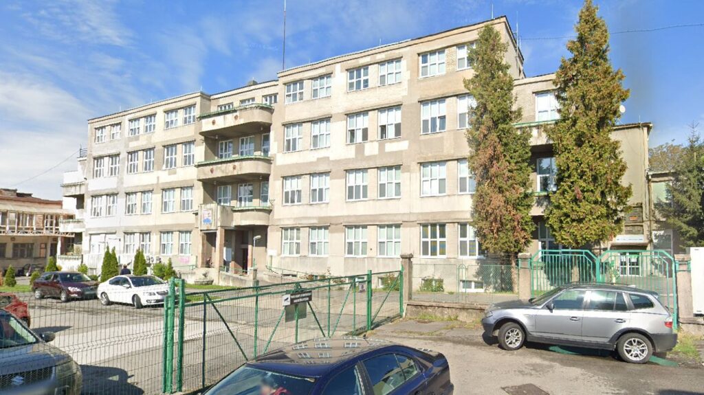 Nemocničná budova postavená v roku 1930, nemocnica Rimavská Sobota