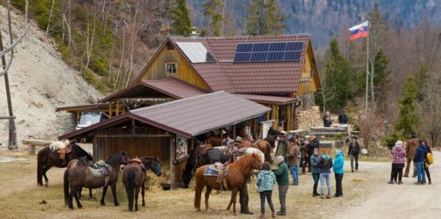 Sedlo Burda, jazdecká trasa
