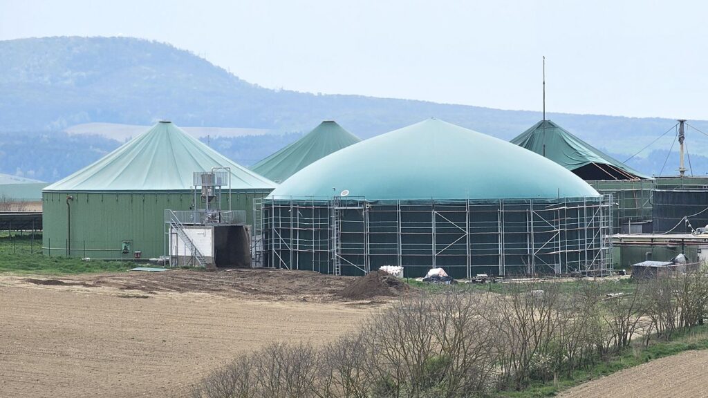 Biometánová stanica s fermentormi