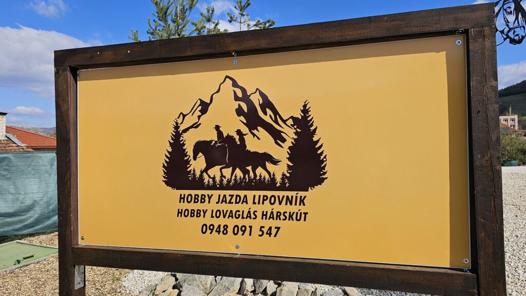 Hobby jazda Lipovník kontakt
