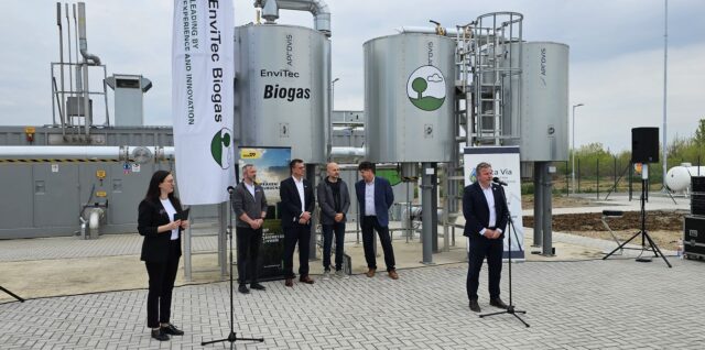 Otvorenie biometánovej stanice Ožďany