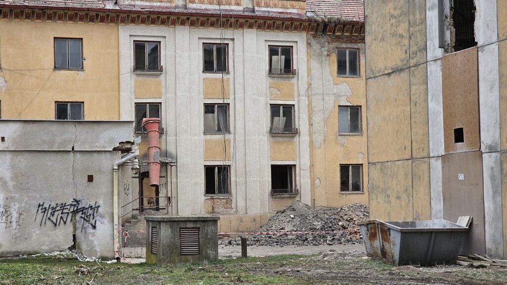 Stavebné práce na objekte T-20, Rimavská Sobota