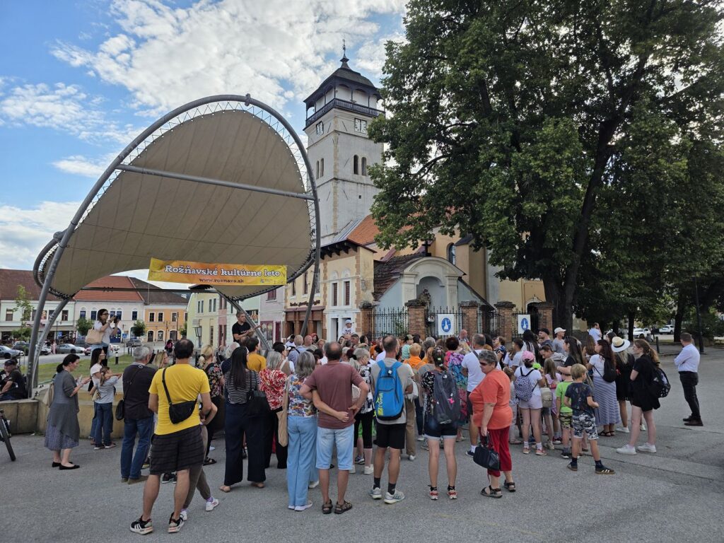 Komentovaná prehliadka Námestie baníkov Rožňava
