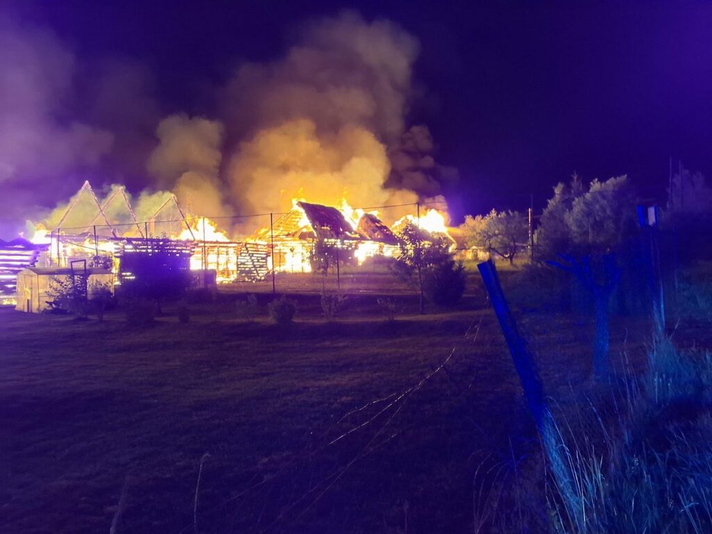 Braväcovo požiar