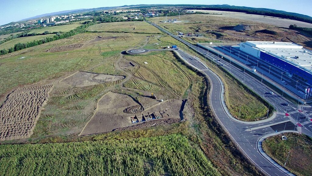 Rimavská Sobota, priemyselný park, archeologický výskum, Winkelmann